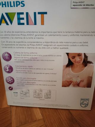 Calienta biberones Philips Avent
