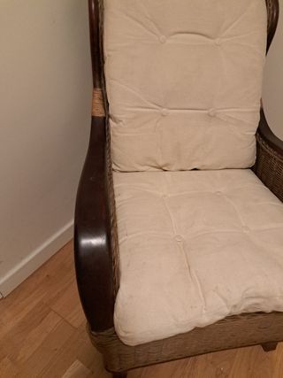 Sillon mimbre  venta en persona