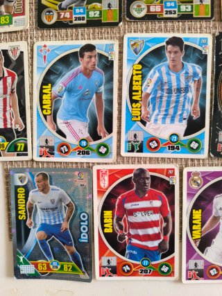 24 Cartas fútbol Panini