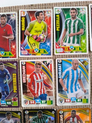 24 Cartas fútbol Panini