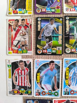 24 Cartas fútbol Panini