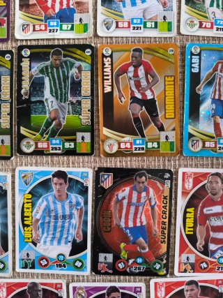 24 Cartas fútbol Panini