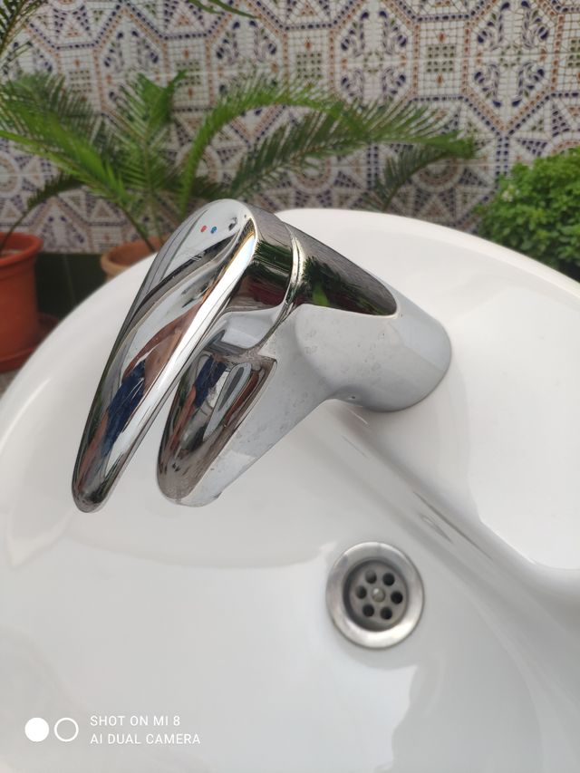 Lavabos con grifos Roca