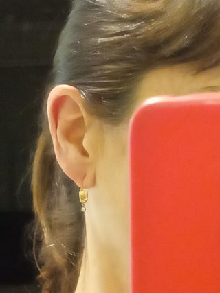 PENDIENTES S.XIX ORO Y DIAMANTES ANTIGUOS