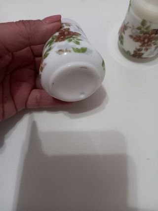 Sale e pepe in ceramica vintage