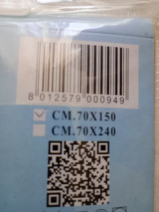 Coppia tende organza arancione