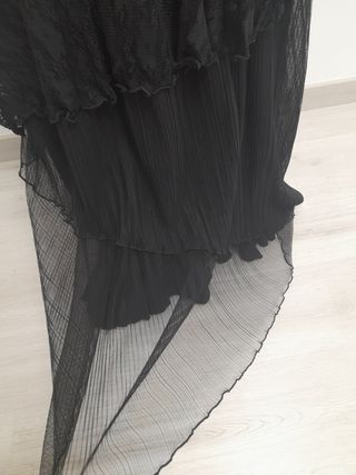 Traje flamenca sobrio