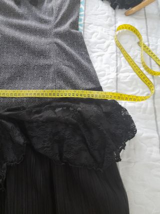 Traje flamenca sobrio