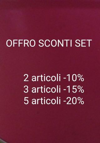Sconti set 