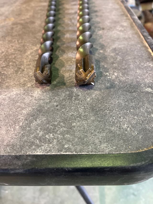 Brocas de calar muros de 20 y 24