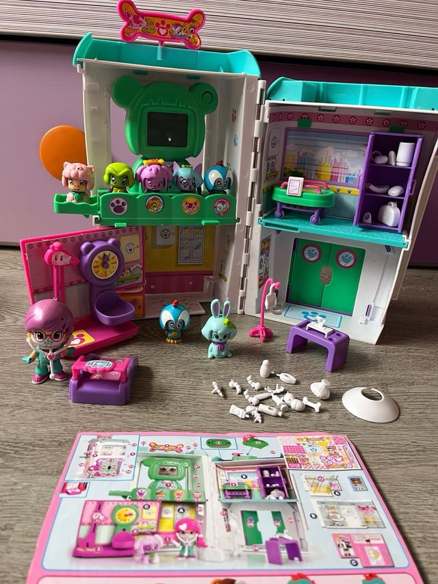 Pin y Pon-Hospital de mascotas + Añadido Mascotas