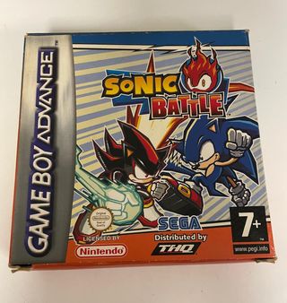 Sonic Battle Ver. España GBA Nintendo Completo