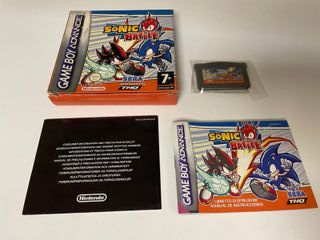 Sonic Battle Ver. España GBA Nintendo Completo