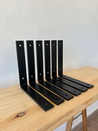 Escuadras para baldas (6 unid.)