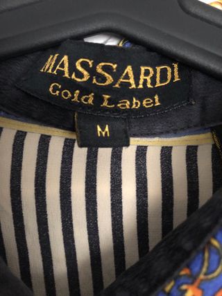 Blusa seda Massardi Vintage