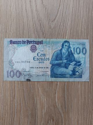 100 escudos Portugal 1984