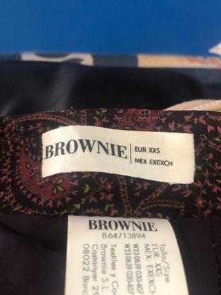 Falda nueva Brownie