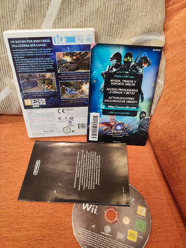 Videojuego Avatar Wii Completo