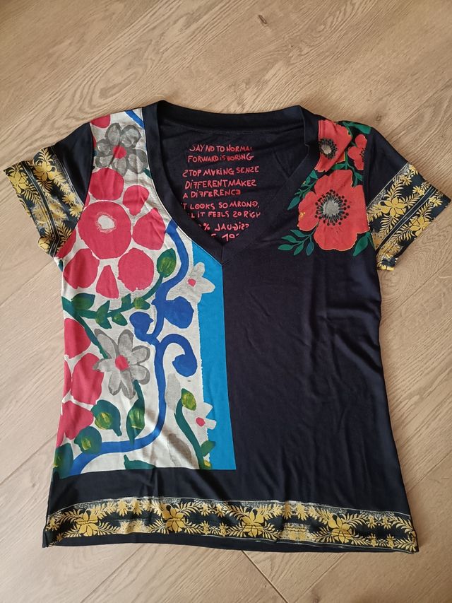 Camiseta desigual 