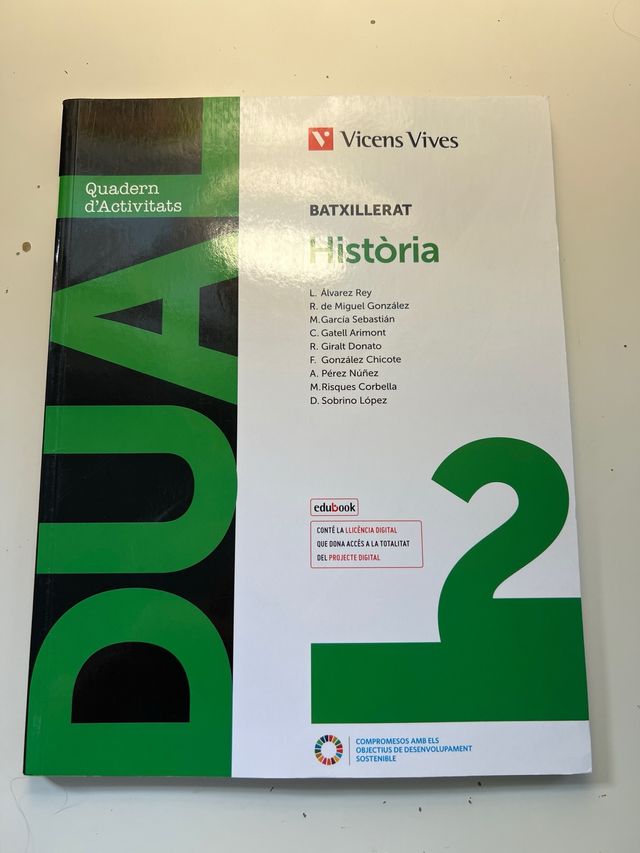 Quadern d’activitats Història 2 Batxillerat