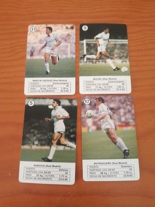 CARTAS HERACLIO FOURNIER LIGA ESPAÑOLA