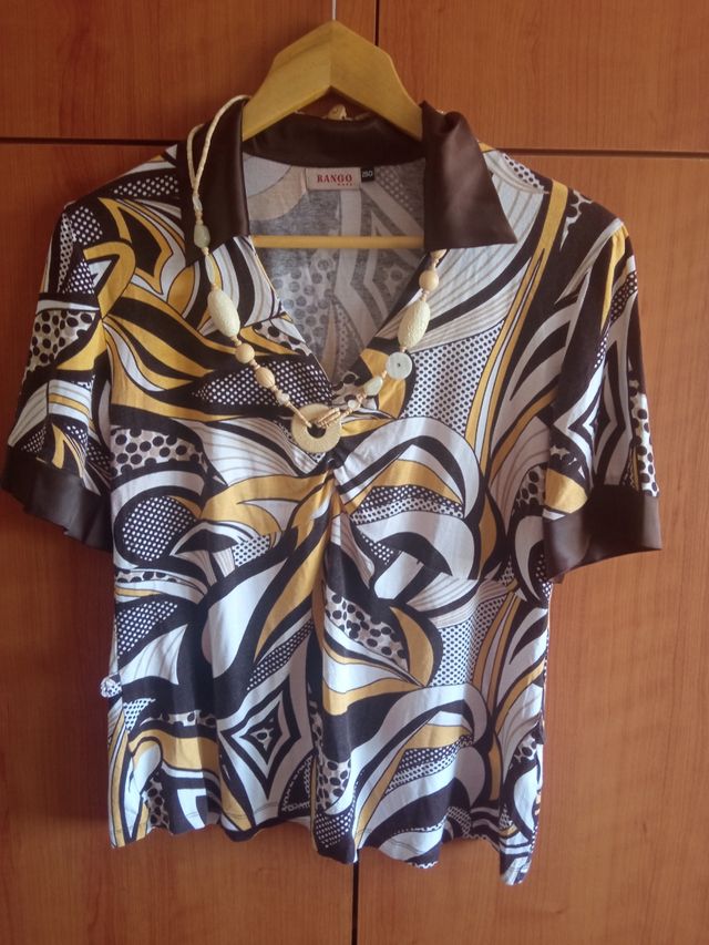 Blusa con estampado original