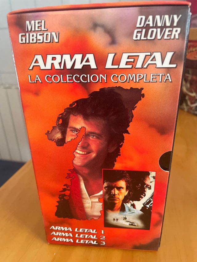 Triologia vhs arma letal 