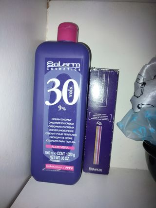 Tinte Salerm Negro azulado