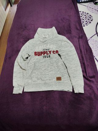 Sudadera niño cuello alto H&M