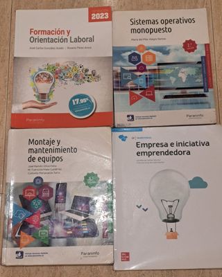 Libros microinformática en xarxa 1°1