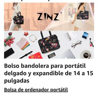 Maletín portátil expandible 14-16"