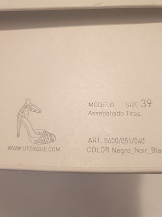 Sandalia UTERQÜE