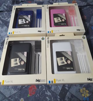 NUEVO"Funda+Accesorios DSi XL:de 10e y 12e 