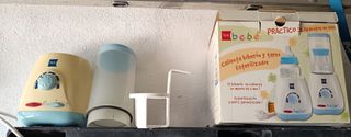 Calienta biberones y esterilizador