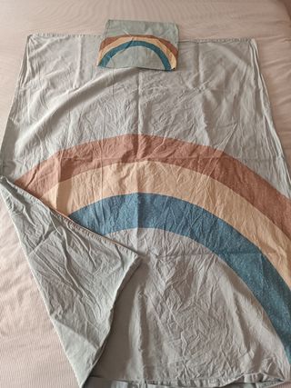 2 x fundas nórdicas cuna + relleno nórdico