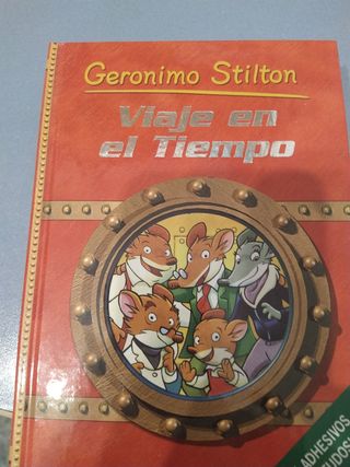 3 libros Gerónimo Stilton