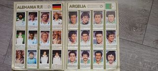 Álbum de cromos Mundial 82