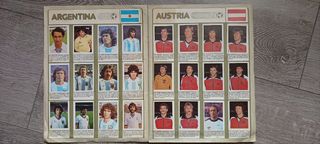 Álbum de cromos Mundial 82