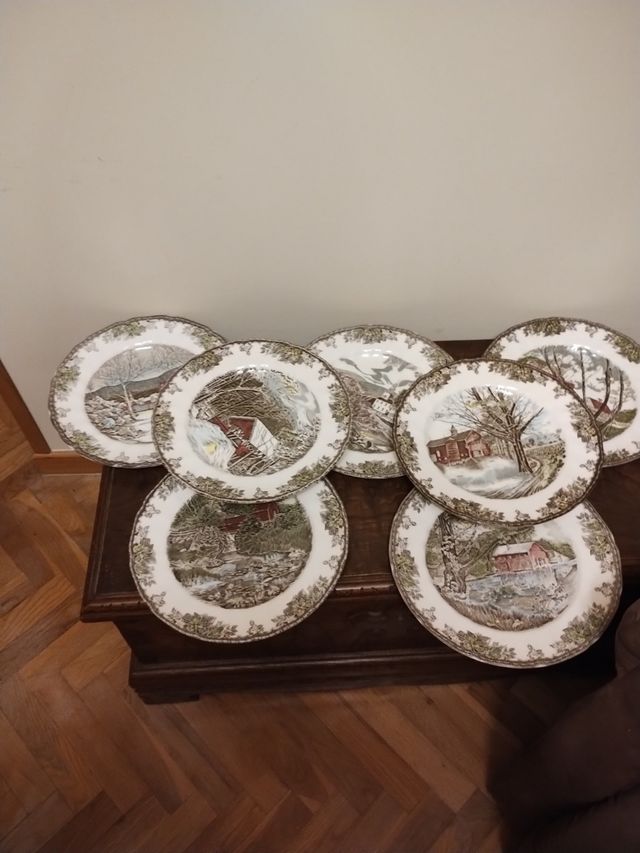 Juego platos Johnson Bros