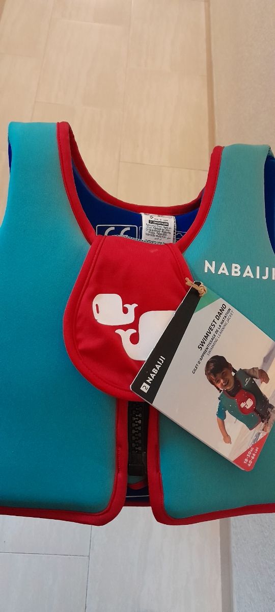 Chaleco infantil playa/piscina.