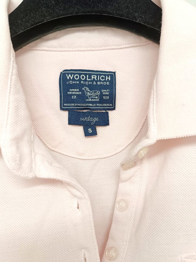 Woolrich T-shirt polo donna rosa