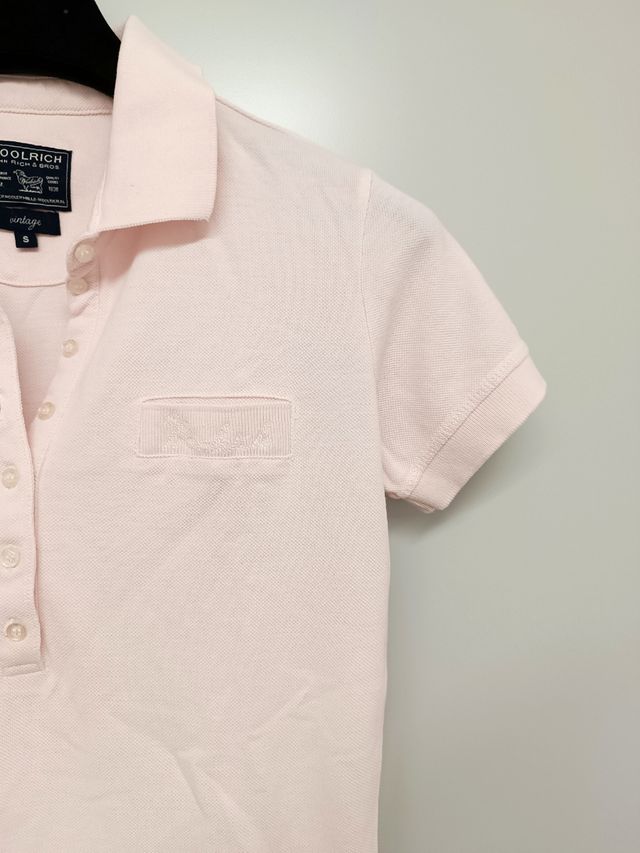 Woolrich T-shirt polo donna rosa