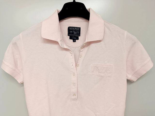 Woolrich T-shirt polo donna rosa