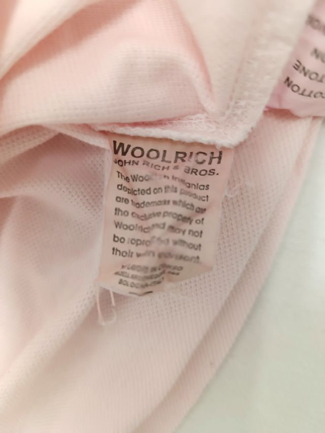 Woolrich T-shirt polo donna rosa