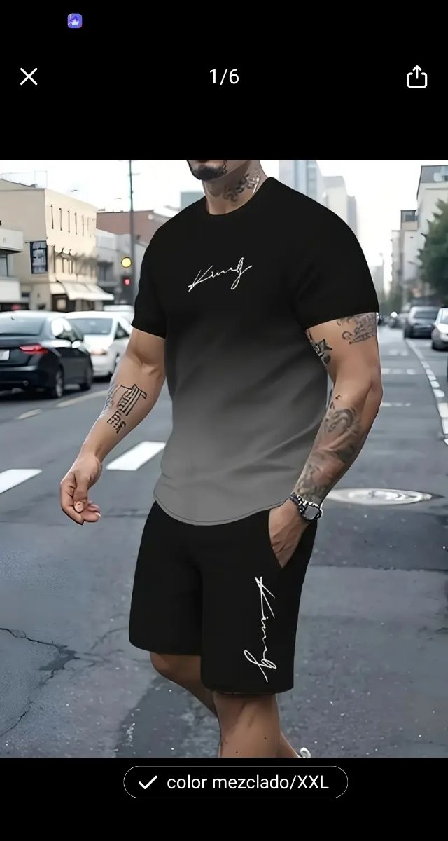 Nuovissimo set t-shirt e pantaloni