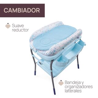 Bañera cambiador bebé Chicco Cuddle&Bubble
