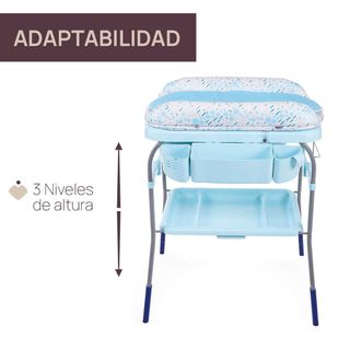 Bañera cambiador bebé Chicco Cuddle&Bubble