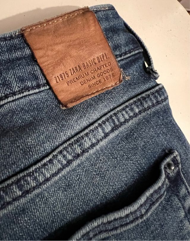 Jeans azul medio Zara 34