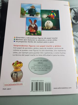 Crea con Patrones Papel Marché Para Niños 