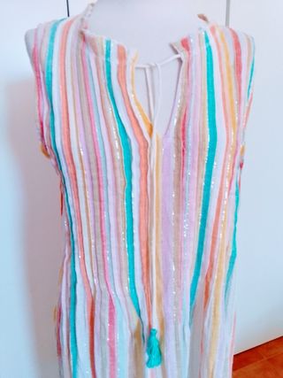 Vestido Boho Brillos